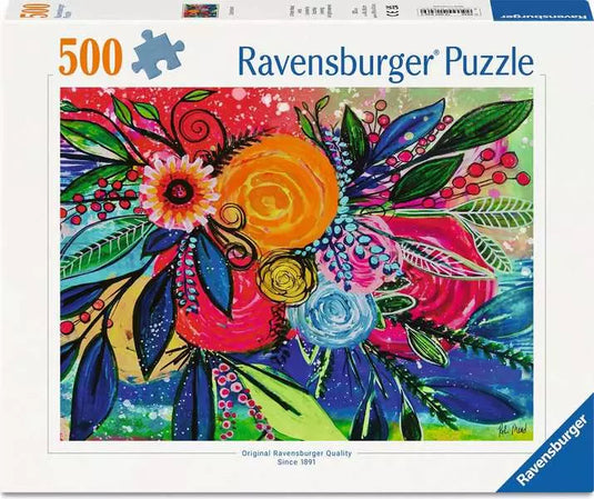 Color Burst 500 Piece Jigsaw Puzzle by Ravensburger