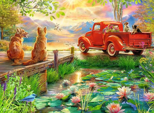 Summer Love 500 Piece Jigsaw Puzzle by Ravensburger