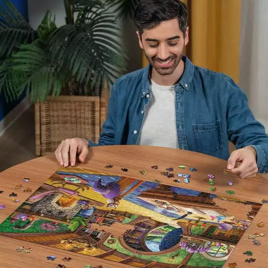Charmed Cottage 1000 Piece Jigsaw Puzzle by Ravensburger