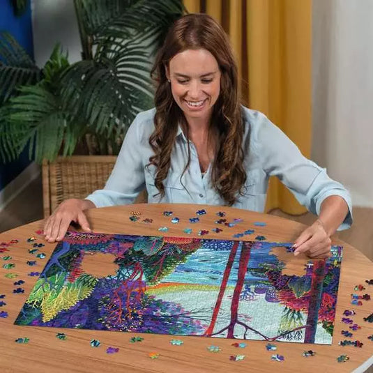 Indigo Forest 1000 Piece Jigsaw Puzzle by Ravensburger
