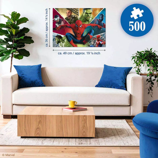 Spider-Man Brand New Day 500 Piece Jigsaw Puzzle by Ravensburger