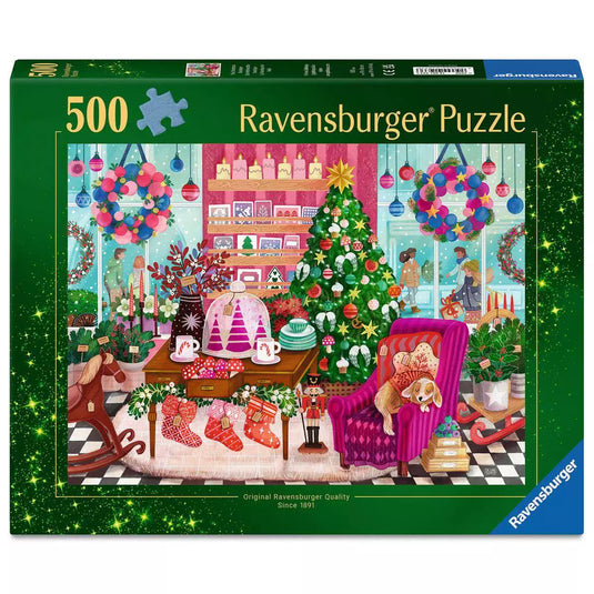 Christmas Boutique 500 Piece Jigsaw Puzzle by Ravensburger