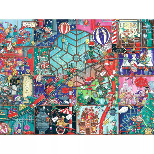 The Elf Factory 1500 Piece Jigsaw Puzzle by Ravensburger