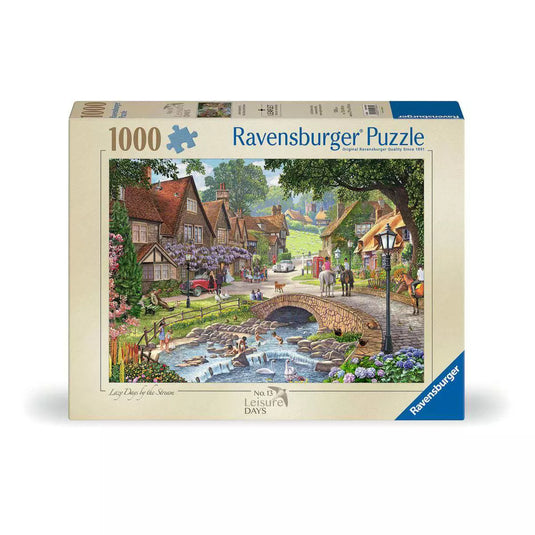 Lazy Days by Steam 1000 Piece Jigsaw Puzzle by Ravensburger