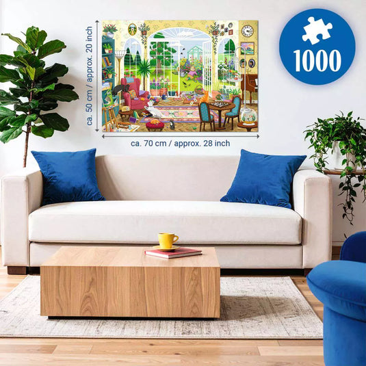 Summer Garden Parlour 1000 Piece Jigsaw Puzzle by Ravensburger