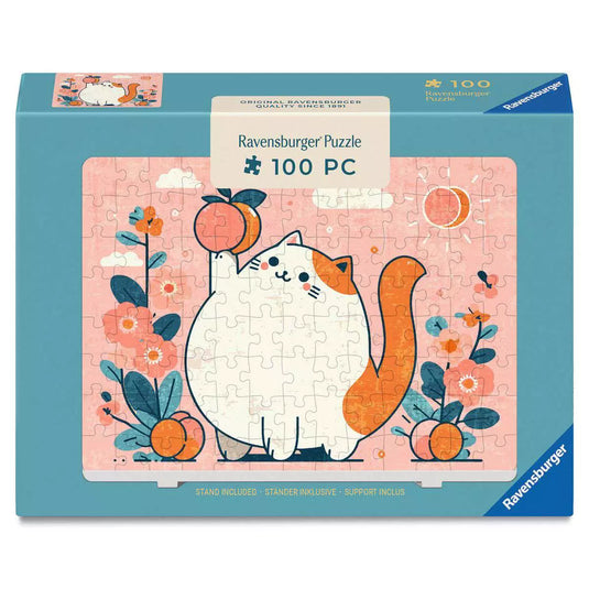 Peach Flavored 100 Piece Jigsaw Puzzle by Ravensburger