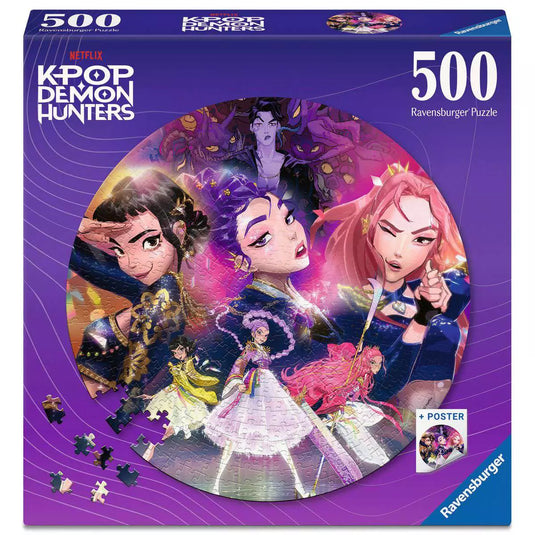 KPop Demon Hunters 500 Piece Jigsaw Puzzle by Ravensburger