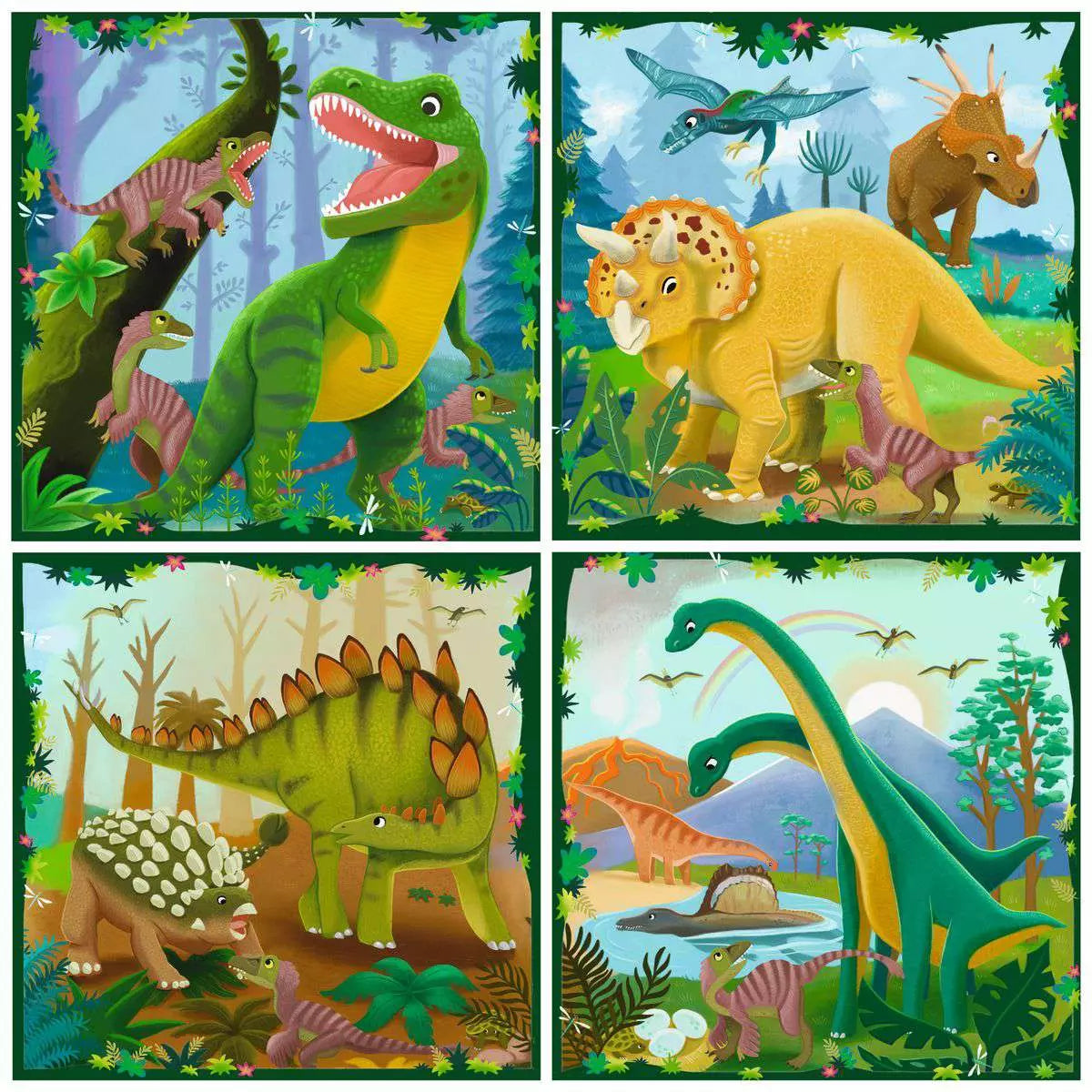 Puzzle Up Dinosaurs 25/36/42/56 Piece Jigsaw Puzzle by Ravensburger