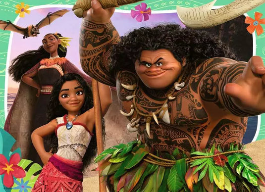 Moana 2 Bumper Pack 4x100pc 100 Piece Jigsaw Puzzle by Ravensburger - 2