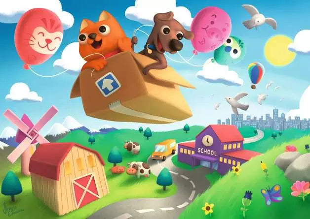 We're Flying! 35 Piece Jigsaw Puzzle by Ravensburger
