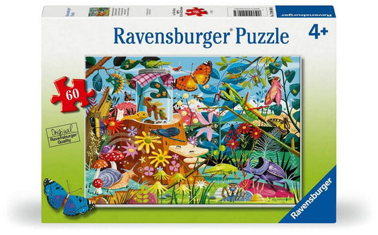 Backyard Bug World 60 Piece Jigsaw Puzzle by Ravensburger - 3