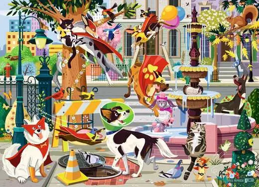 Super Dogs to the Rescue 60 Piece Jigsaw Puzzle by Ravensburger - 2