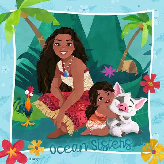 Moana 2 Off To New Adventures 3x49 49 Piece Jigsaw Puzzle by Ravensburger - 5