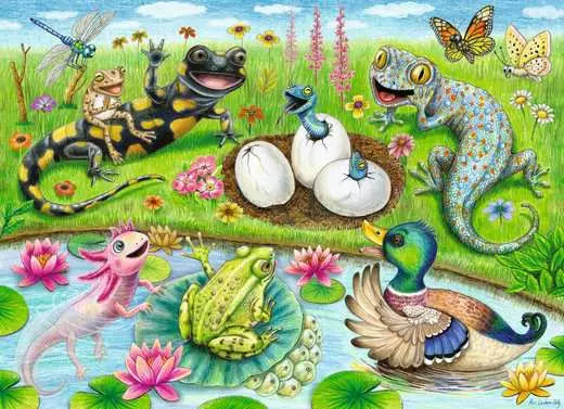 Hello Hatchlings 60 Piece Jigsaw Puzzle by Ravensburger - 2