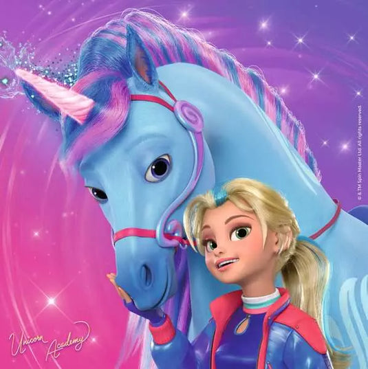 Unicorn Academy 3x49 Piece Jigsaw Puzzle by Ravensburger