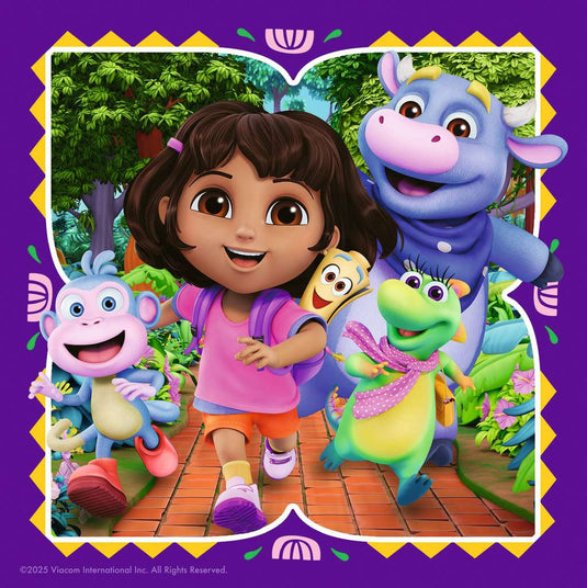 Dora the Explorer 3x49 Piece Jigsaw Puzzle by Ravensburger - 3