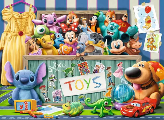 Disney Pixar Multicharacter 100 Piece Jigsaw Puzzle by Ravensburger