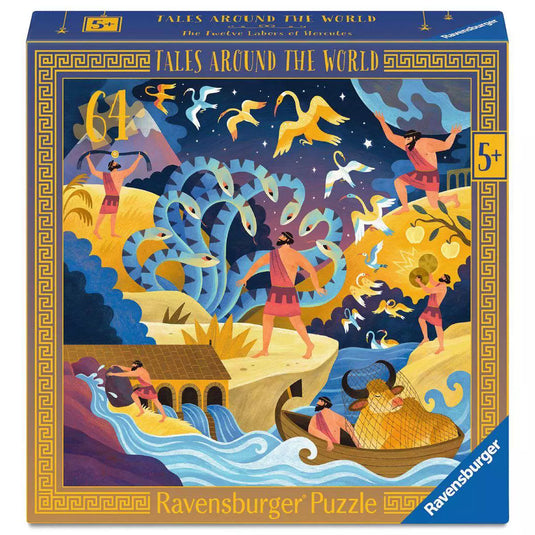 The Twelve Labors of Hercules 64 Piece Jigsaw Puzzle by Ravensburger - 1