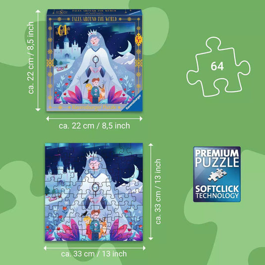 The Snow Queen 64 Piece Jigsaw Puzzle by Ravensburger