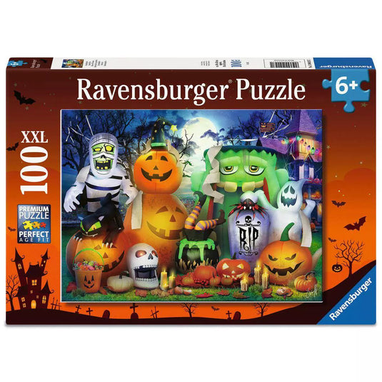Spooky Fun 100 Piece Jigsaw Puzzle by Ravensburger - 1