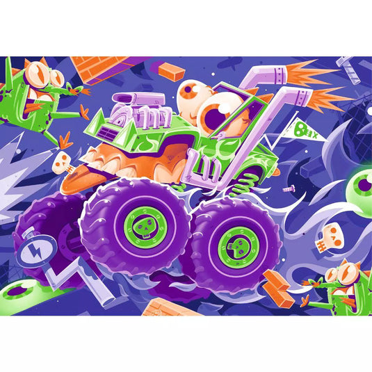 Monster Trucks 2x 24 Piece Jigsaw Puzzle by Ravensburger