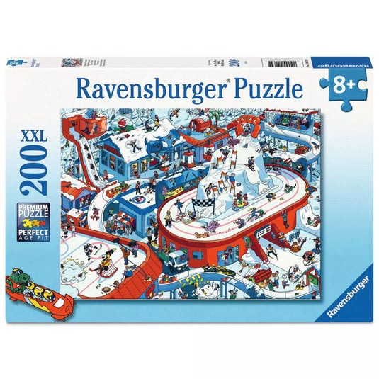 Winter Sports Stadium 200 Piece Jigsaw Puzzle by Ravensburger