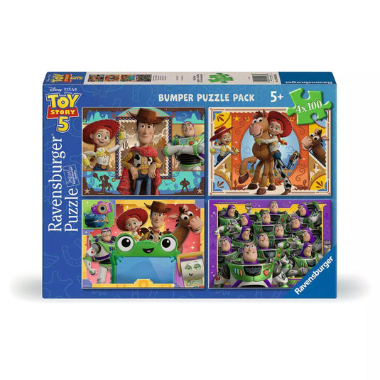Toy Story 5 4x 100 Piece Jigsaw Puzzle by Ravensburger