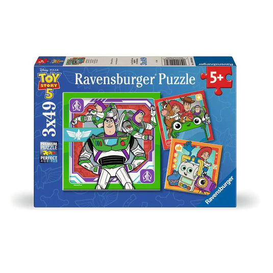 Toy Story 5 3x 49 Piece Jigsaw Puzzle by Ravensburger