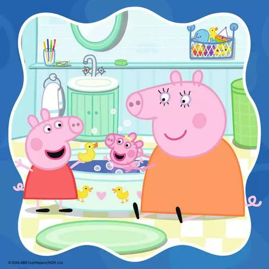 Peppa Pig 3x49 Piece Jigsaw Puzzle by Ravensburger