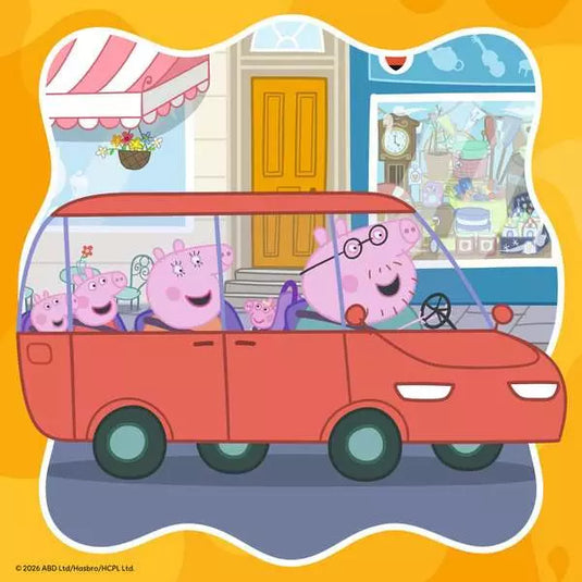 Peppa Pig 3x49 Piece Jigsaw Puzzle by Ravensburger