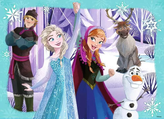 Disney Frozen 4x100 Piece Jigsaw Puzzle by Ravensburger