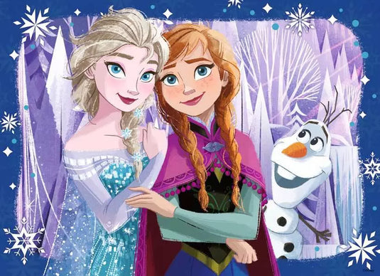 Disney Frozen 4x100 Piece Jigsaw Puzzle by Ravensburger