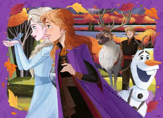 Disney Frozen 4x100 Piece Jigsaw Puzzle by Ravensburger