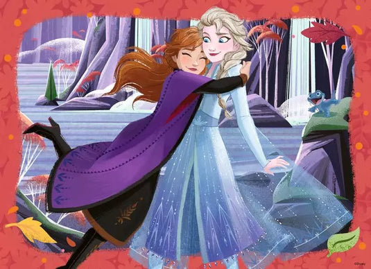 Disney Frozen 4x100 Piece Jigsaw Puzzle by Ravensburger