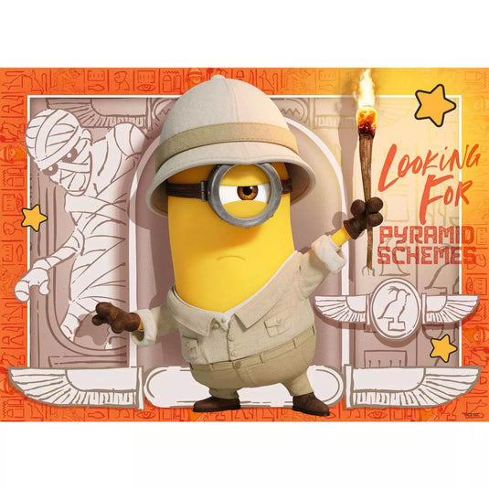Minions 3 Ooops 4x 100 Piece Jigsaw Puzzle by Ravensburger