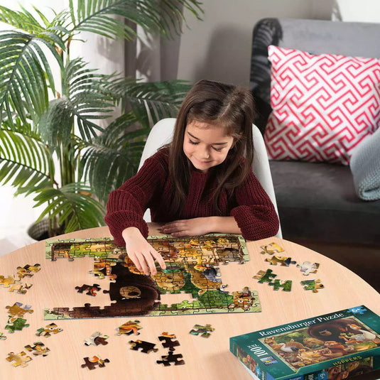 Hoppers: Secrets of the Animal World 100 Piece Jigsaw Puzzle by Ravensburger