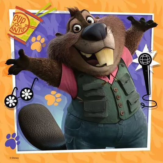 Zootopia 2 3x49 Piece Jigsaw Puzzle by Ravensburger