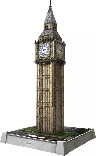 Iconics 3D Big Ben Night Ed 216 Piece Jigsaw Puzzle by Ravensburger