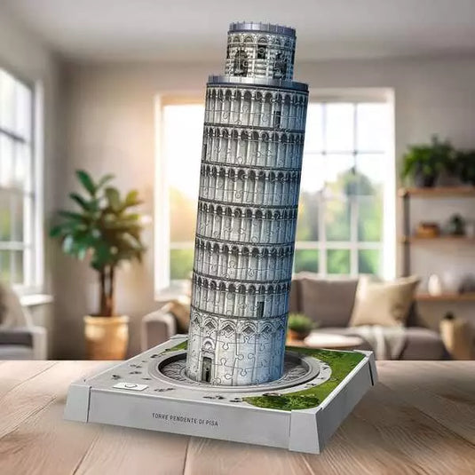 Iconics 3D Tower of Pisa Night 216 Piece Jigsaw Puzzle by Ravensburger