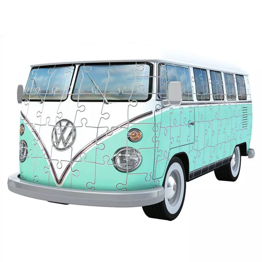 Iconics 3D Volkswagen Bus 162 Piece Jigsaw Puzzle by Ravensburger