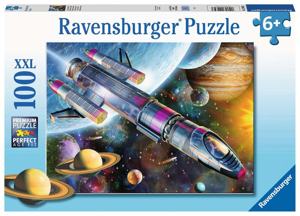 Space Mission 100 Piece XXL Jigsaw Puzzle by Ravensburger