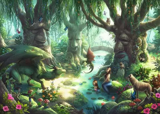 Escape Puzzle Kids: Whispering Woods 368 Piece Jigsaw Puzzle by Ravensburger