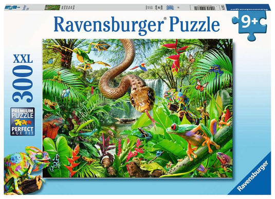 Reptile Resort 300 Piece Jigsaw Puzzle by Ravensburger - 1