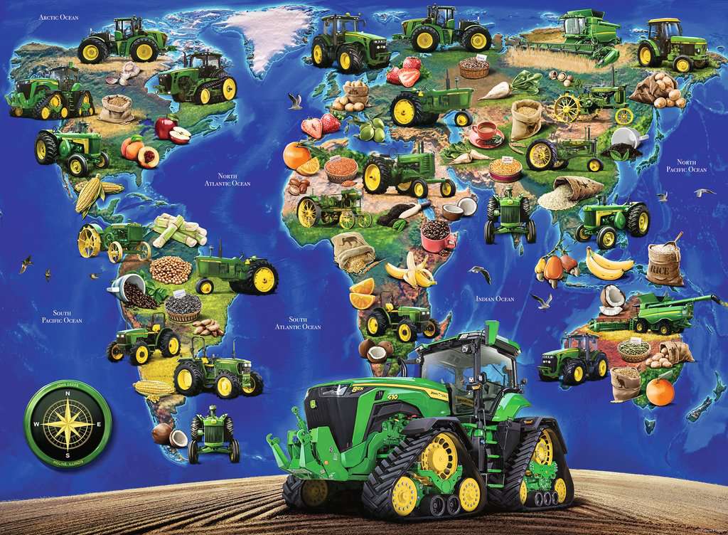 World of John Deere 300 Piece Jigsaw Puzzle by Ravensburger