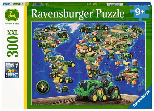 World of John Deere 300 Piece Jigsaw Puzzle by Ravensburger - 1