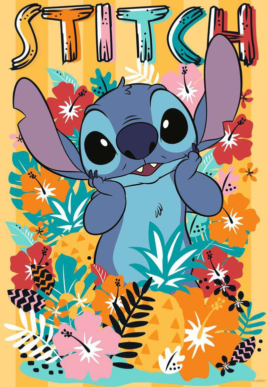 Disney Stitch 300 Piece Jigsaw Puzzle by Ravensburger - 1