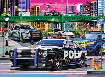 Police on Patrol 150 Piece Jigsaw Puzzle by Ravensburger - 2