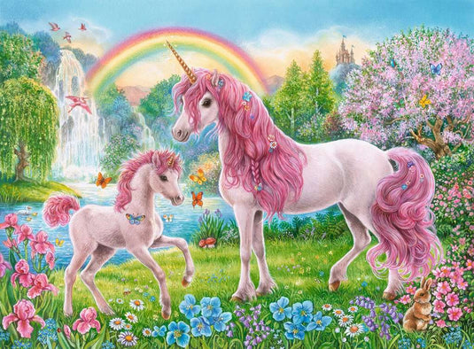 Magical Unicorns 100  Pieces + Coloring Book by Ravensburger - 2
