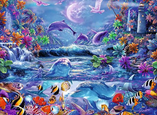 Moonlit Magic 500 Piece Jigsaw Puzzle - 2