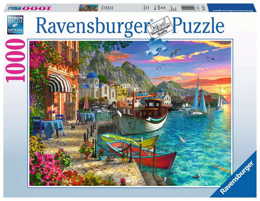 Grandiose Greece 1000 piece Jigsaw Puzzle by Ravensburger